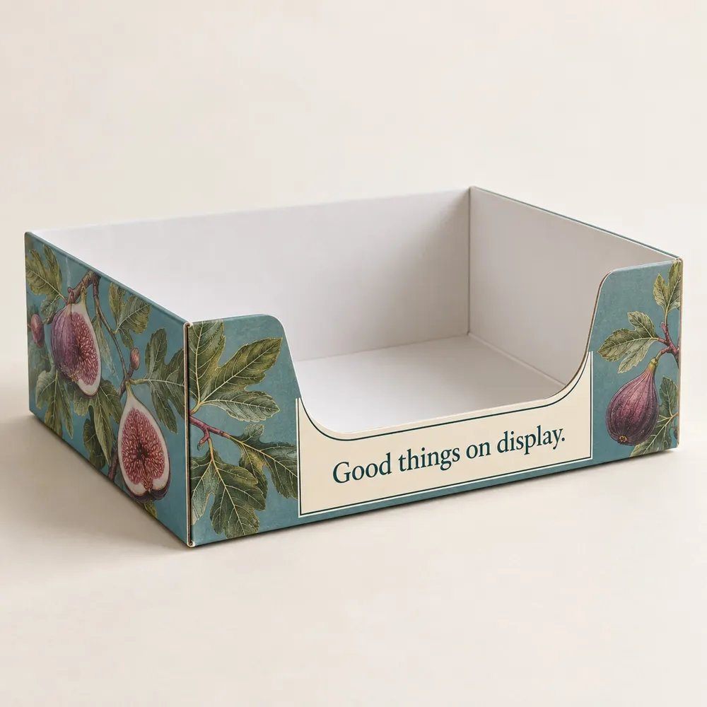 Front Cut-Out Display Trays
