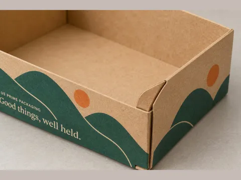 Corrugated close-up