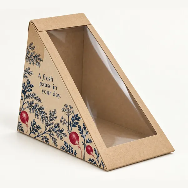 Sandwich Wedge Boxes